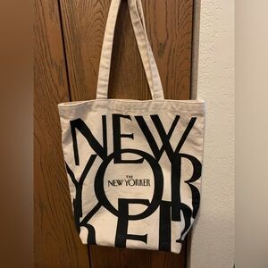 Authentic The New Yorker Tote - Well-Loved & Slightly Distressed Aesthetic